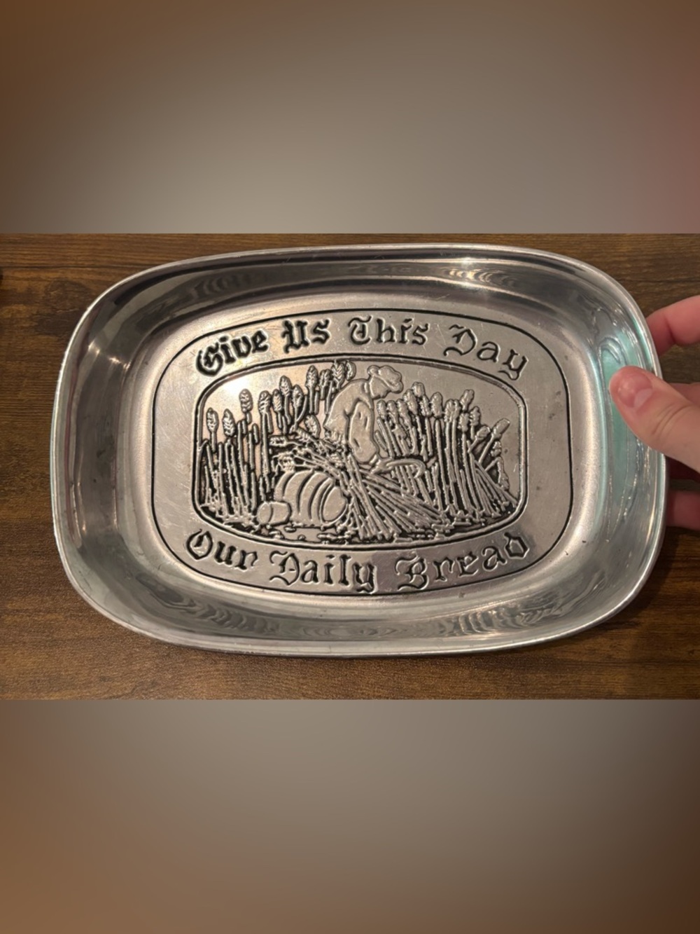 Wilton Give Us this day our daily bread dish